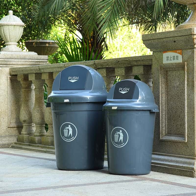 45L & 60L Plastic Push/Swing Lid Bin Kenya