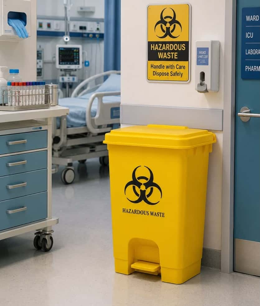25L Hazardous Pedal Bin Kenya