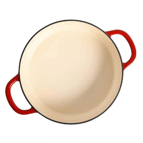 Red Cast Iron Rnd Pan 31cm/33cm Kenya