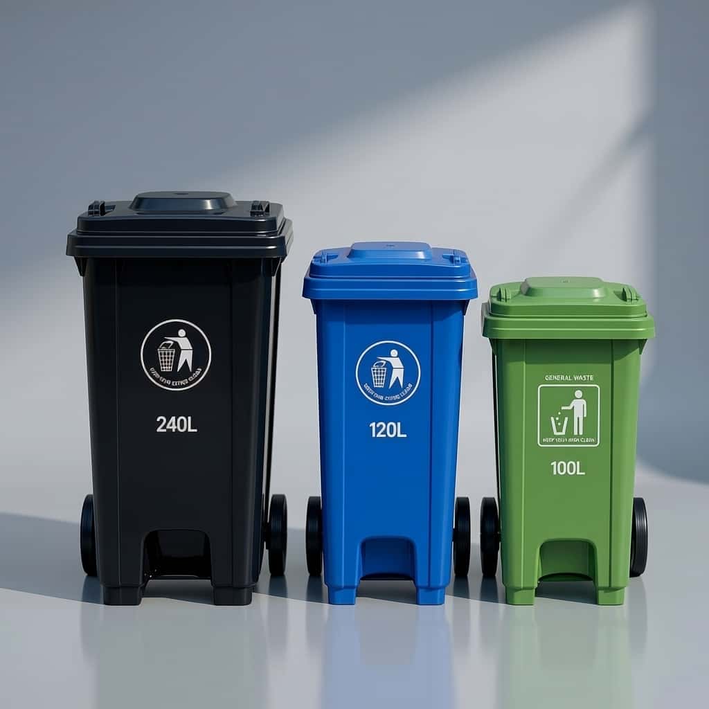 Wheled and Pedal Bins - 100L, 120L, 240L Kenya