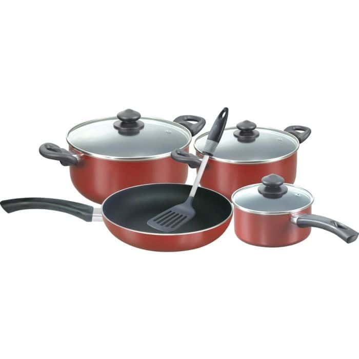 MAROON 8 PIECE COOKWARE SET MASTER CHEF Kenya