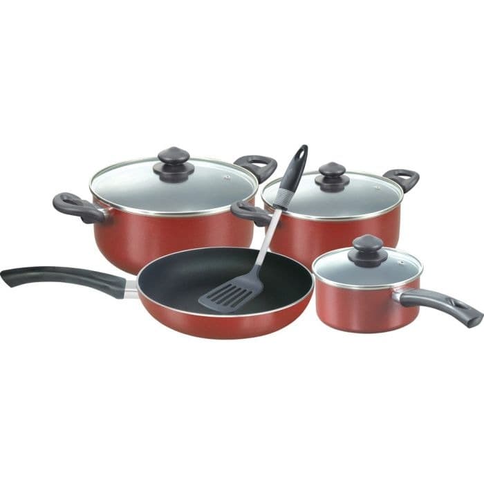MAROON 8 PIECE COOKWARE SET MASTER CHEF Kenya